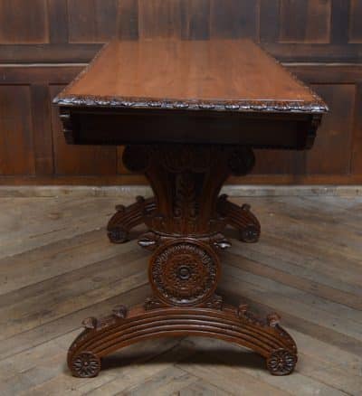Victorian Padauk Library / Side Table SAI3075 - Image 13