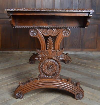 Victorian Padauk Library / Side Table SAI3075 Antique Furniture 11