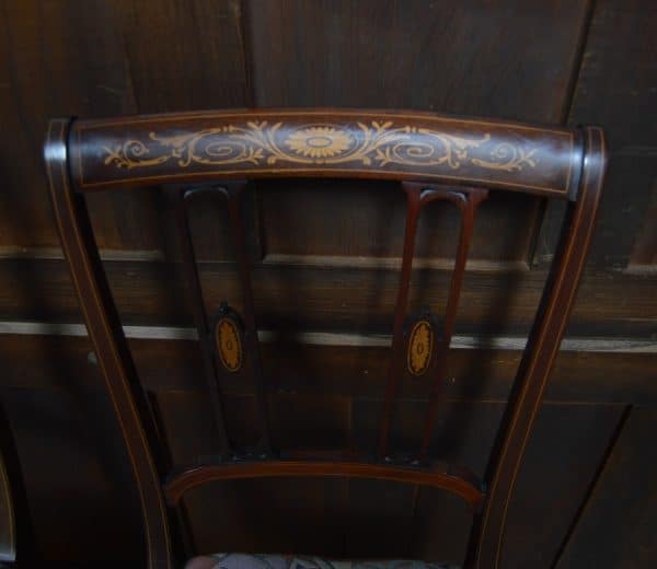 Pair Of Edwardian Mahogany Chairs SAI3070 Antique Chairs 6