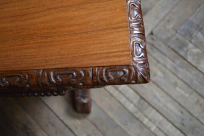Victorian Padauk Library / Side Table SAI3075 - Image 5