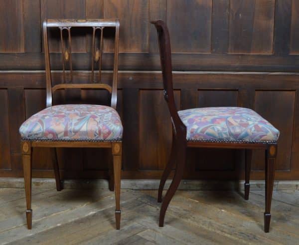 Pair Of Edwardian Mahogany Chairs SAI3070 Antique Chairs 10