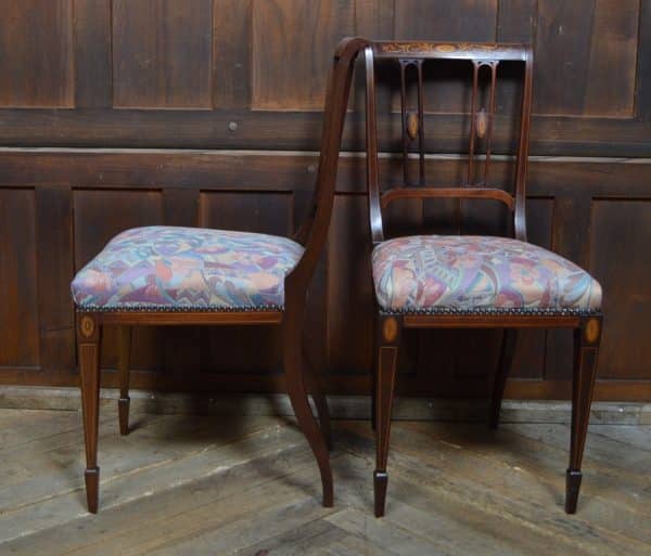 Pair Of Edwardian Mahogany Chairs SAI3070 - Image 9