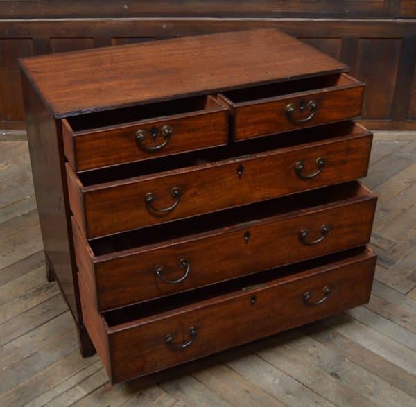 Georgian Mahogany Chest Of Drawers SAI3065 - Image 9
