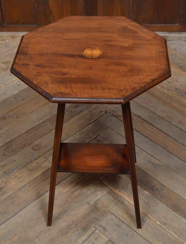 Edwardian Mahogany Octagonal Table SAI3068 - Image 7