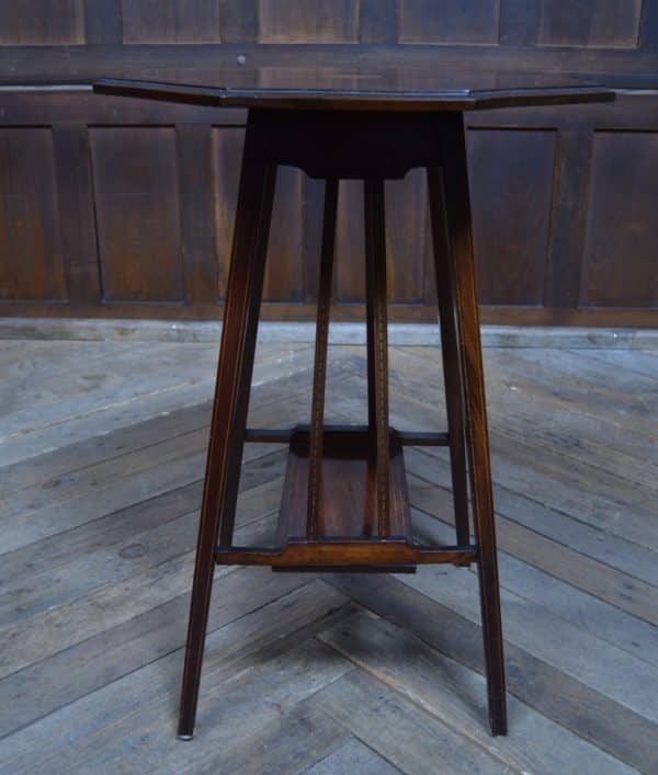Edwardian Mahogany Octagonal Table SAI3068 Antique Furniture 6