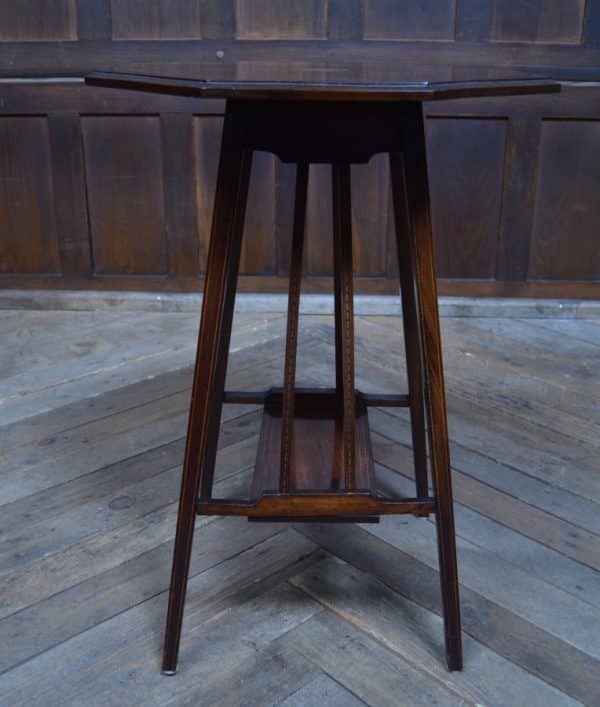 Edwardian Mahogany Octagonal Table SAI3068 - Image 4