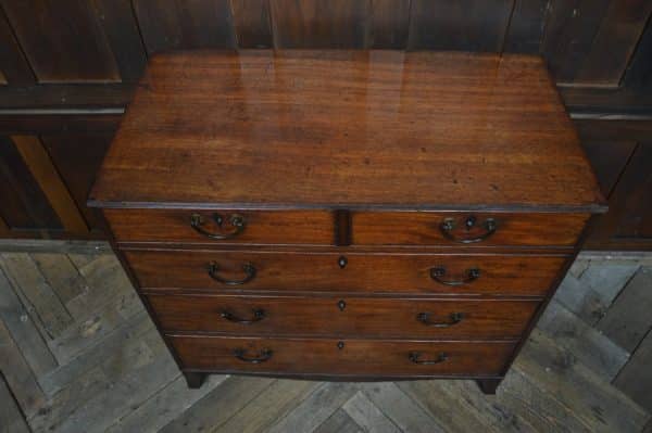 Georgian Mahogany Chest Of Drawers SAI3065 Antique Draws 5