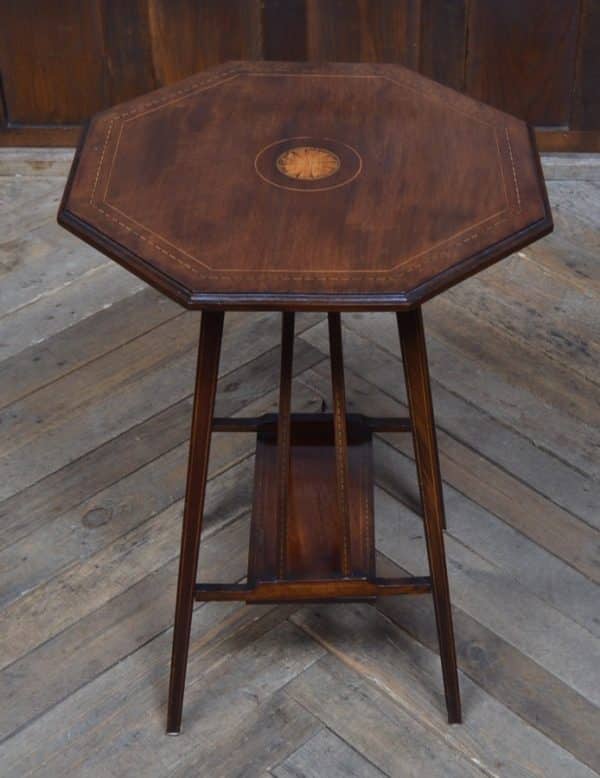 Edwardian Mahogany Octagonal Table SAI3068 Antique Furniture 3