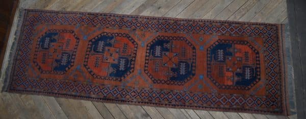 Vintage Hand Woven Hall Runner SAI3062 - Image 12