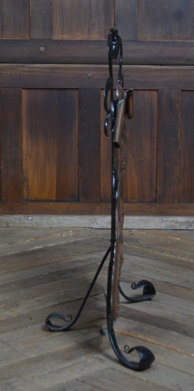 Art Nouveau Copper Fire Screen SAI3077 - Image 2