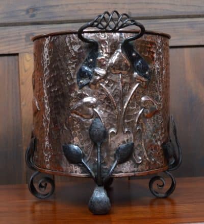 Art Nouveau Copper Bucket SAI2886 Miscellaneous 12