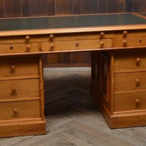 Victorian Scottish Oak Partner Desk SAI3072 Antique Desks