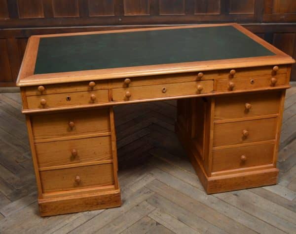 Victorian Scottish Oak Partner Desk SAI3072 Antique Desks 22