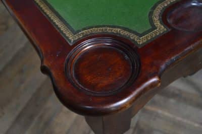 Edwardian Mahogany Fold-over Games Table SAI3078 - Image 7