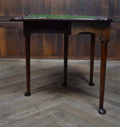 Edwardian Mahogany Fold-over Games Table SAI3078 Antique Furniture 10