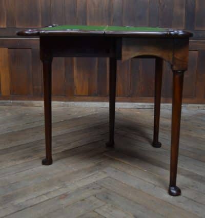 Edwardian Mahogany Fold-over Games Table SAI3078 - Image 8