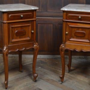 Victorian French Mahogany Bedside Cabinets SAI3080 Antique Cupboards