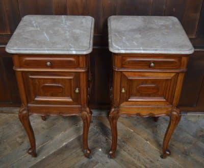 Victorian French Mahogany Bedside Cabinets SAI3080 - Image 7