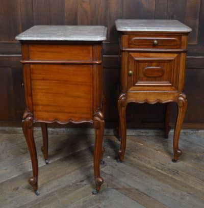 Victorian French Mahogany Bedside Cabinets SAI3080 Antique Cupboards 8