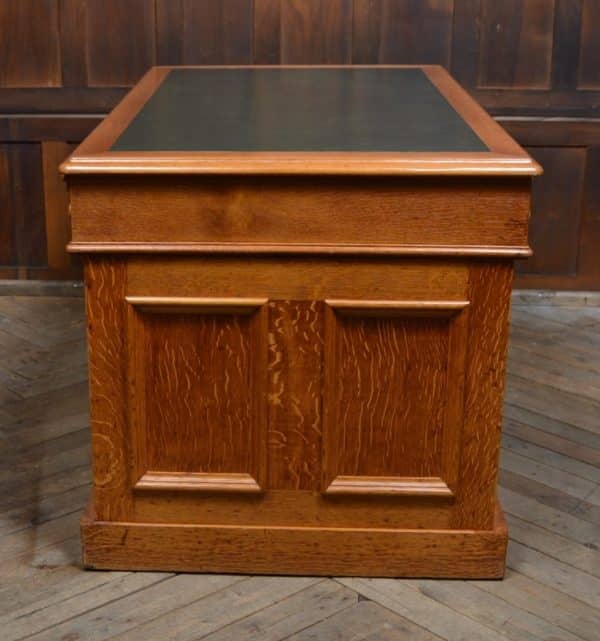 Victorian Scottish Oak Partner Desk SAI3072 Antique Desks 9