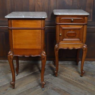 Victorian French Mahogany Bedside Cabinets SAI3080 Antique Cupboards 7