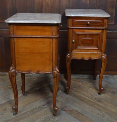 Victorian French Mahogany Bedside Cabinets SAI3080 - Image 4