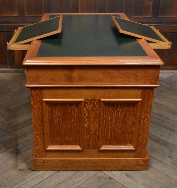 Victorian Scottish Oak Partner Desk SAI3072 Antique Desks 7
