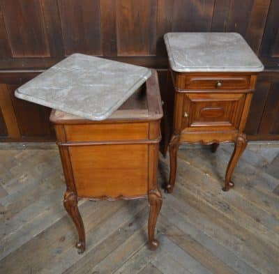 Victorian French Mahogany Bedside Cabinets SAI3080 Antique Cupboards 4