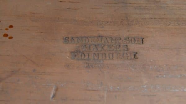 Victorian Scottish Oak Partner Desk SAI3072 Antique Desks 4