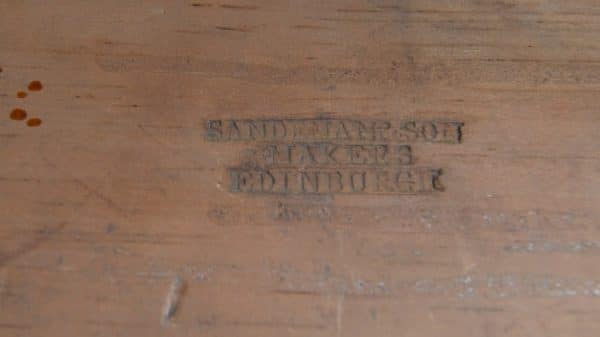 Victorian Scottish Oak Partner Desk SAI3072 - Image 2
