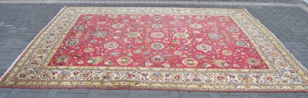 Iranian Hand Made Woollen Carpet/ Rug SAI3073 Antique Rugs 8