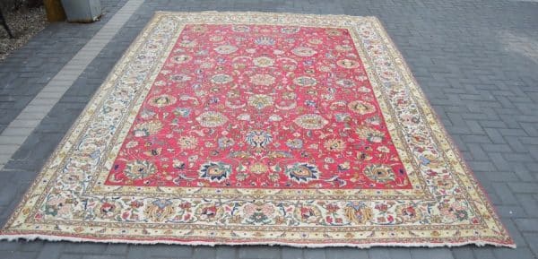 Iranian Hand Made Woollen Carpet/ Rug SAI3073 Antique Rugs 3