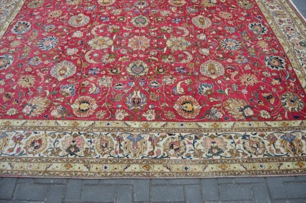 Iranian Hand Made Woollen Carpet/ Rug SAI3073 Antique Rugs 12