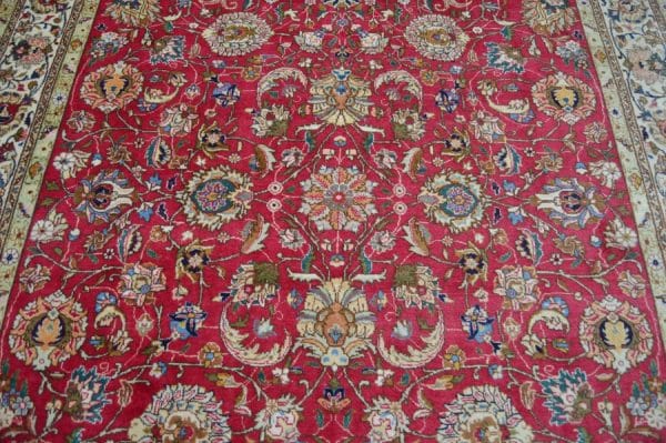 Iranian Hand Made Woollen Carpet/ Rug SAI3073 Antique Rugs 15