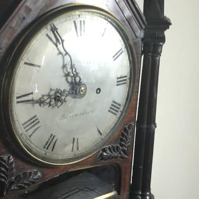 Steeple Clock double Fusee Antique Clocks 7
