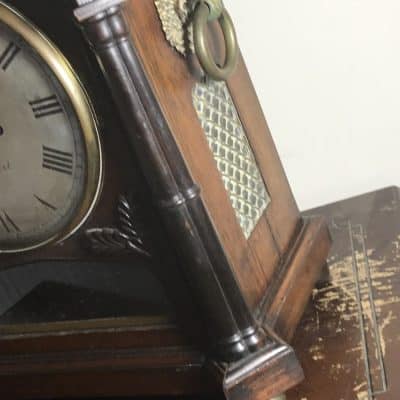 Steeple Clock double Fusee Antique Clocks 8