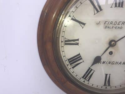 Wall Clock fusee movement Antique Clocks 7