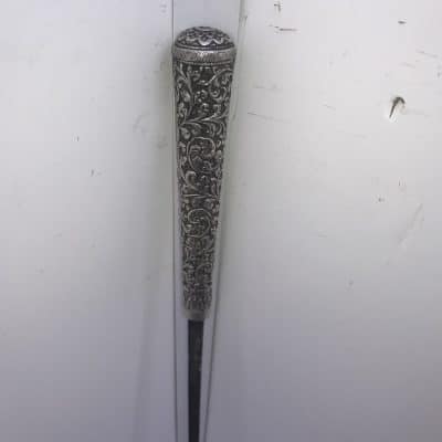 Choice Gentleman’s Silver Handled Walking Stick sword stick Miscellaneous 17