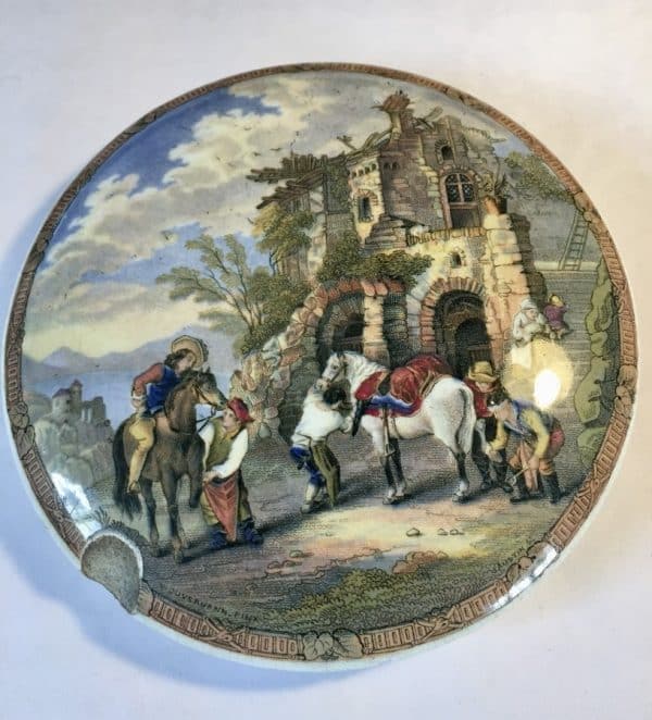 Staffordshire Pottery pot lids.