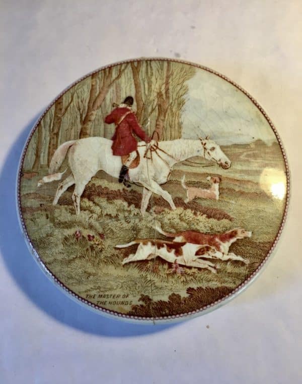 Staffordshire Pottery pot lids.