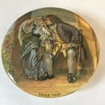 Staffordshire Pottery pot lids. Antique Ceramics