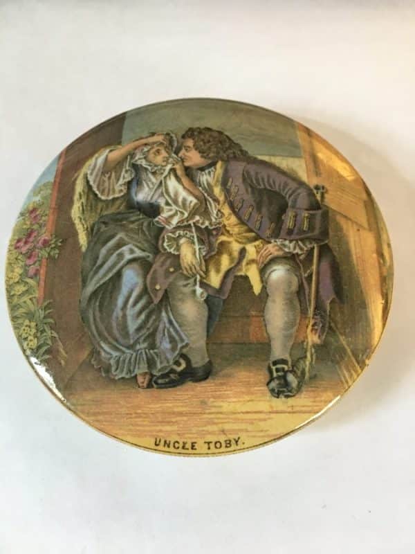 Staffordshire Pottery pot lids.