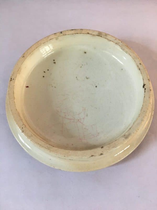 Staffordshire Pottery pot lids. - Image 3