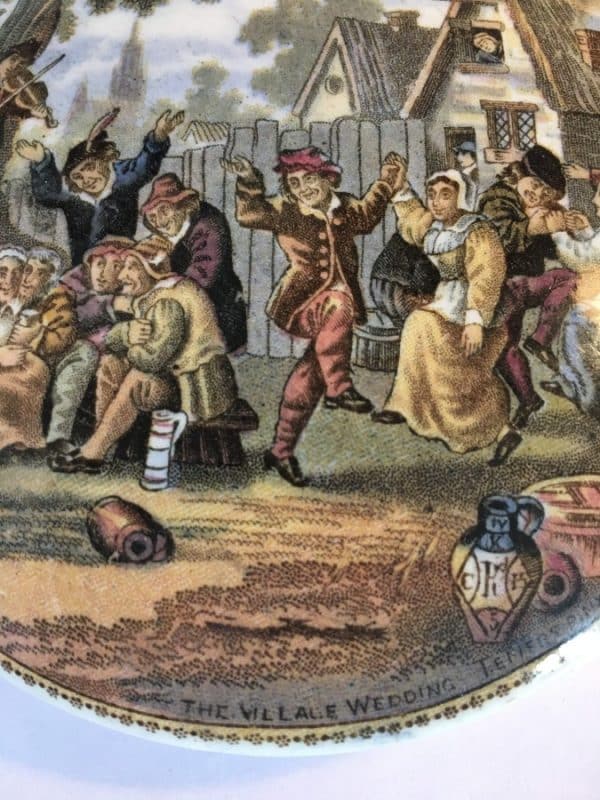 Staffordshire Pottery pot lids. - Image 3