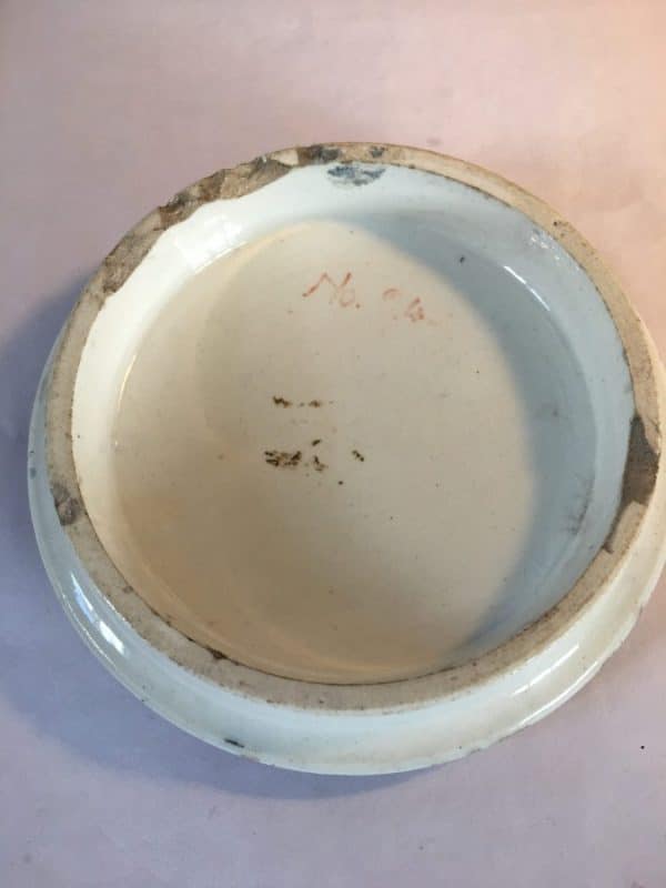 Staffordshire Pottery pot lids. Antique Ceramics 6