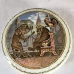 Staffordshire Pottery pot lids. Antique Ceramics