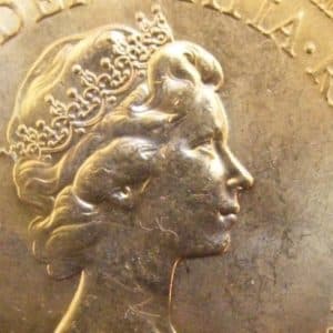 1974 Queen Elizabeth II FULL gold Sovereign with Receipt 50th BIRTHDAY Gift bullion Antique Jewellery