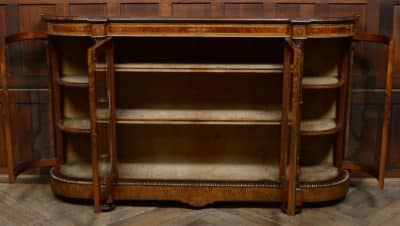 Victorian Walnut Credenza SAI3089 Antique Cupboards 5