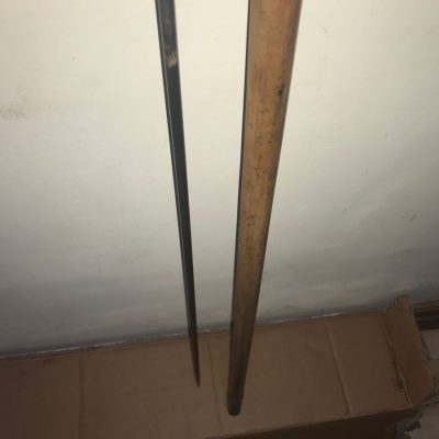 Royal Fusiliers Officers Walking Stick swords stick Swagger stick - Image 6