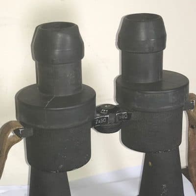 Huet 7×50 French 1943 binoculars Military & War Antiques 8